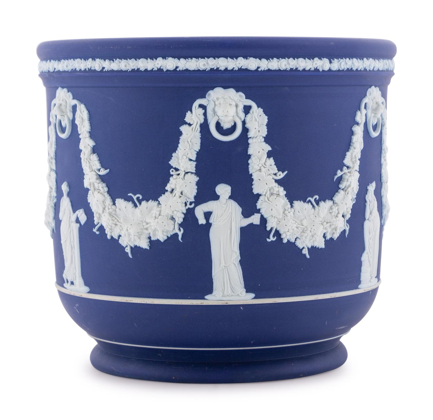 A Wedgwood Jasperware Jardiniere
