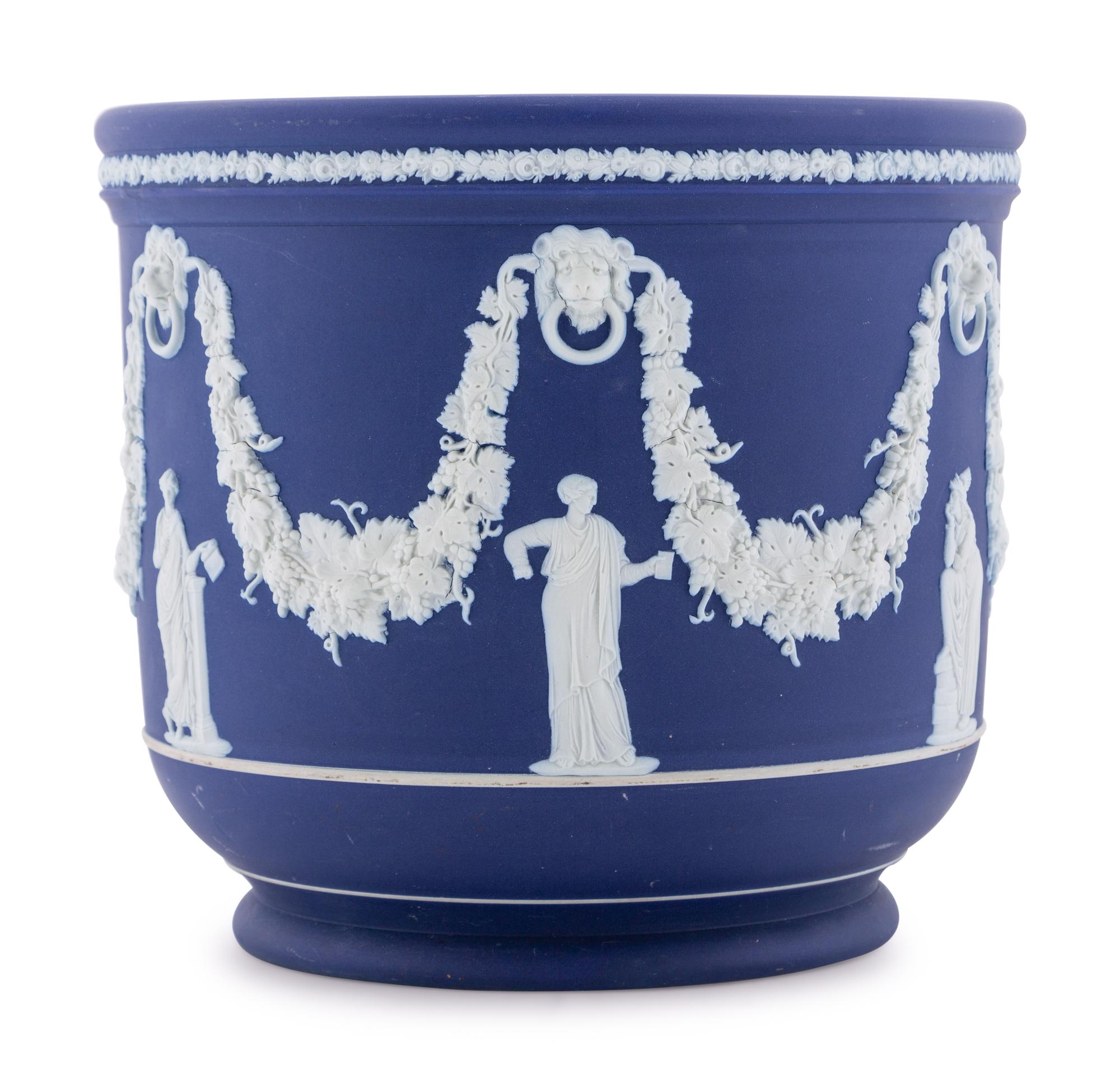 A Wedgwood Jasperware Jardiniere