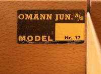 Rosewood Desk, model 77 Omann Jun, Denmark