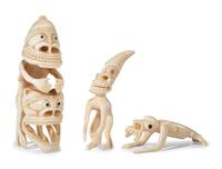 Greenlandic Inuit Carved Tupilaks