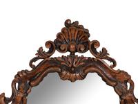 An Italian Baroque Style Console Table and Mirror