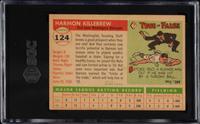 A 1955 Topps Harmon Killebrew Rookie Baseball Card No. 124 (SGC 4.5 VG/EX+)