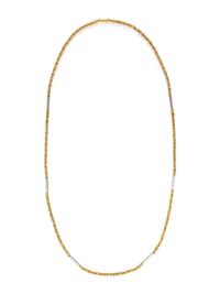 NICOLIS COLA, BICOLOR GOLD NECKLACE