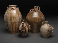 Four Southern Stoneware Jugs