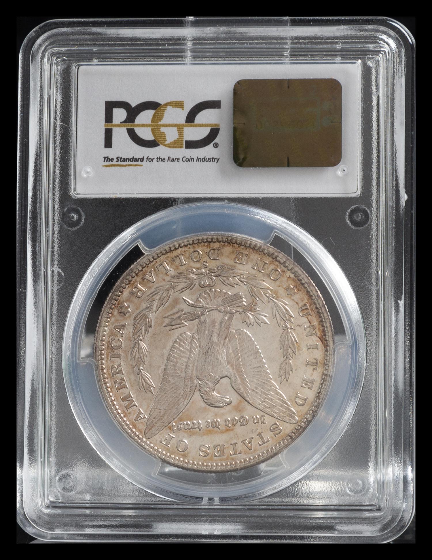 A United States 1880-S Morgan Silver Dollar
