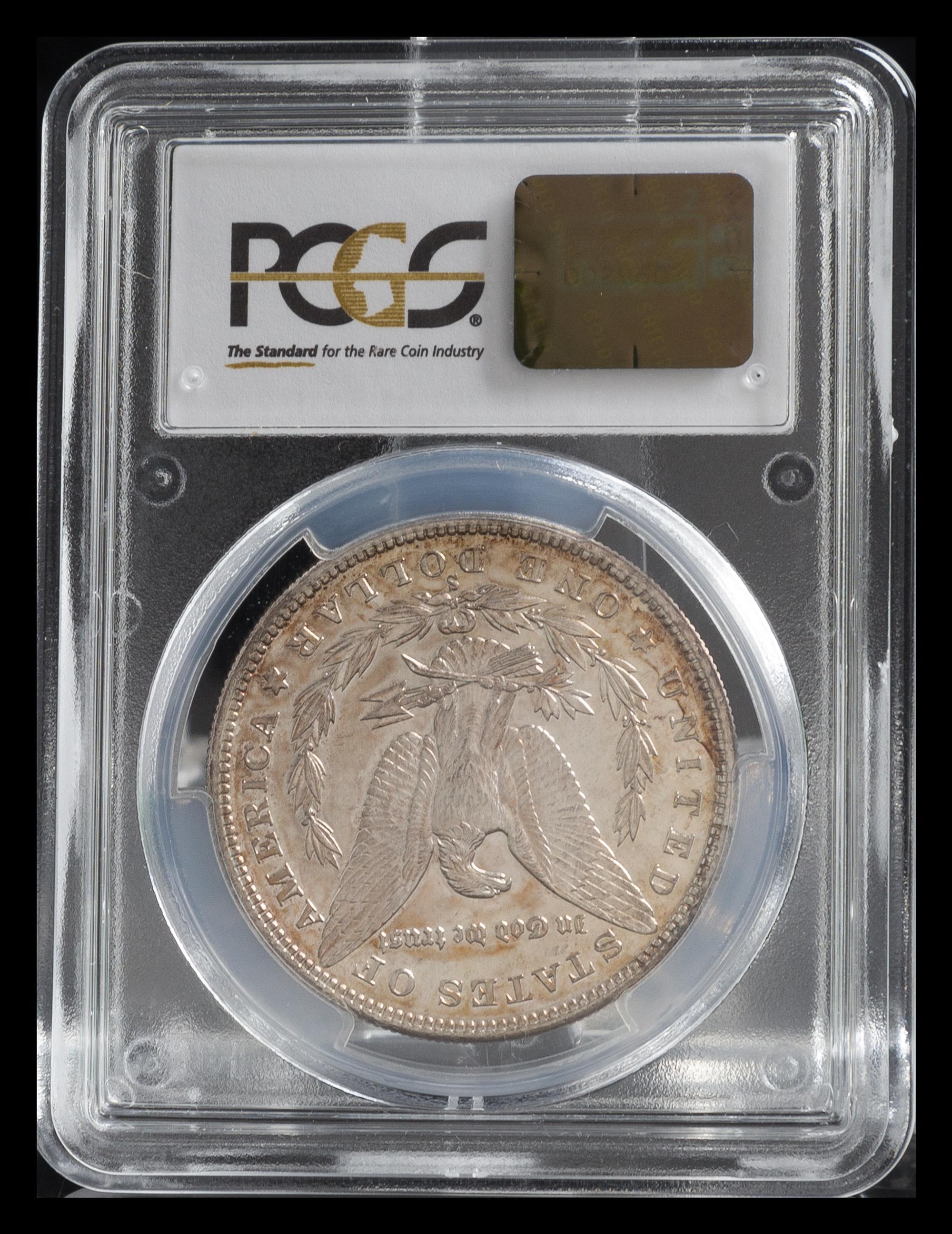 A United States 1880-S Morgan Silver Dollar