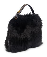 Tom Ford Fox Fur and Crocodile Handbag