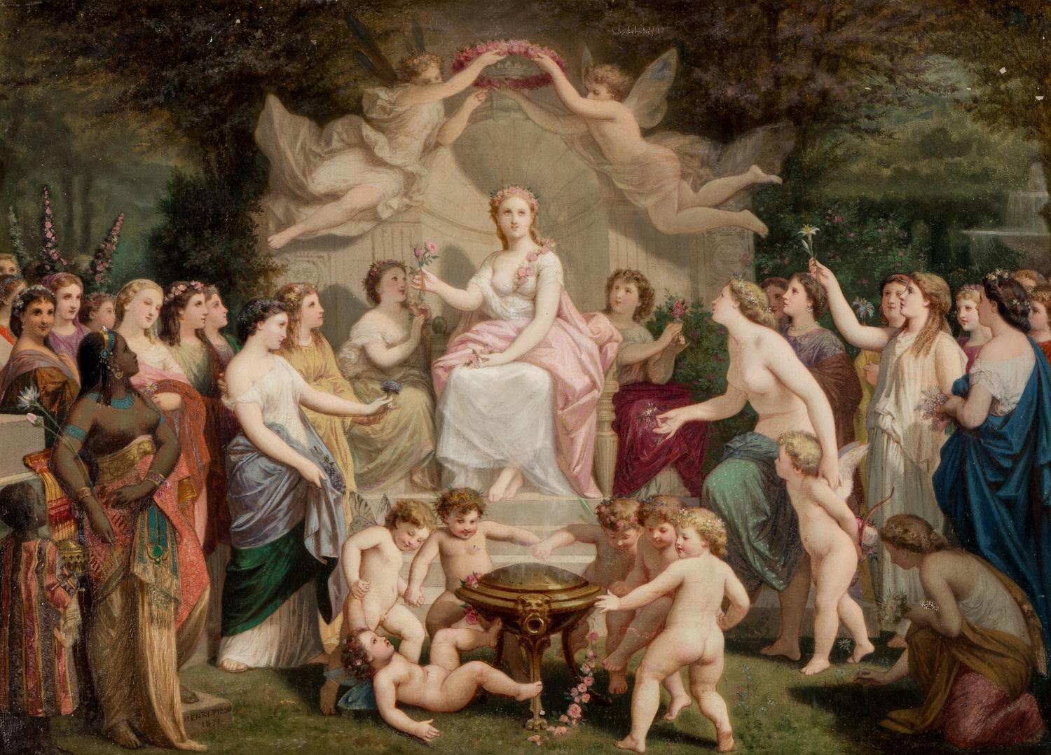 Allegory of Spring , 1874