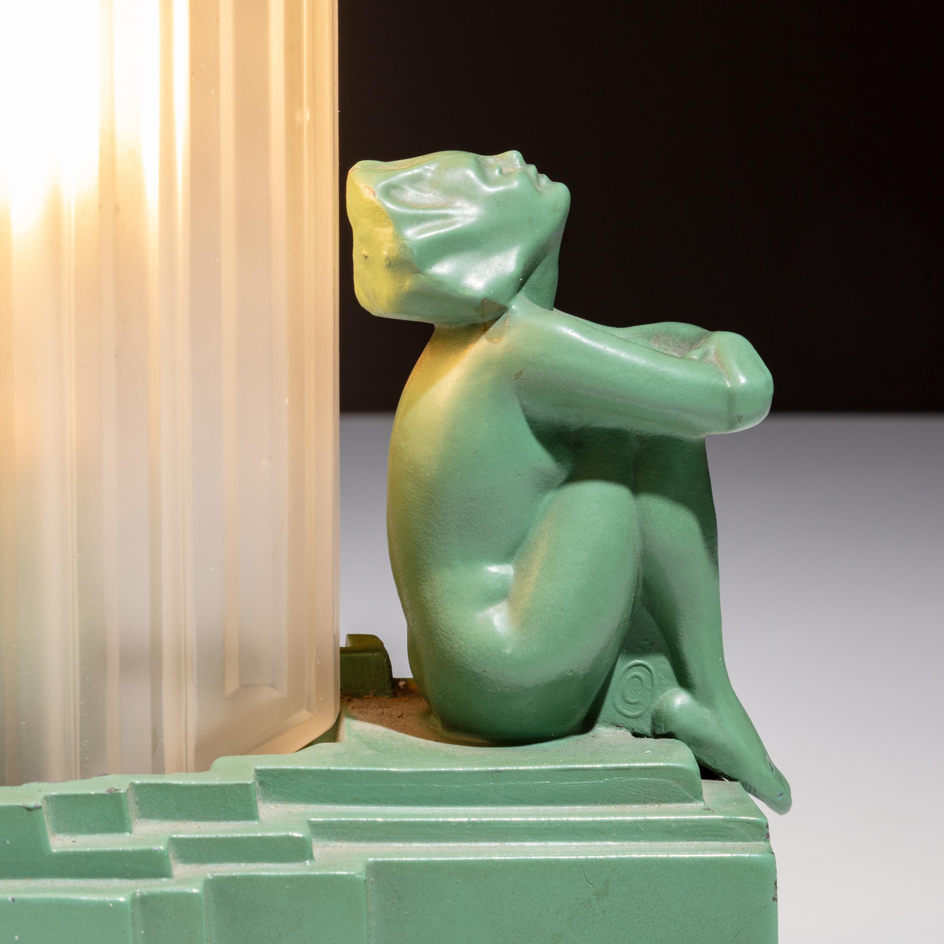 Frankart, Inc. c. 1930 — Figural Lamp, model L233