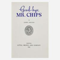 [Literature] Hilton, James Good-bye, Mr. Chips