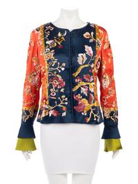 Valentino Sequined Satin Jacket