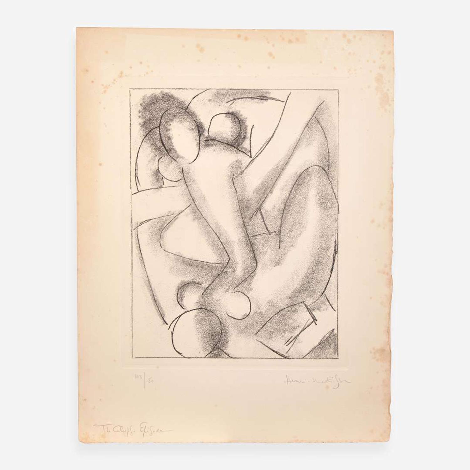 Henri Matisse (French, 1869-1954) Ulysses, Suite of 6 Etchings