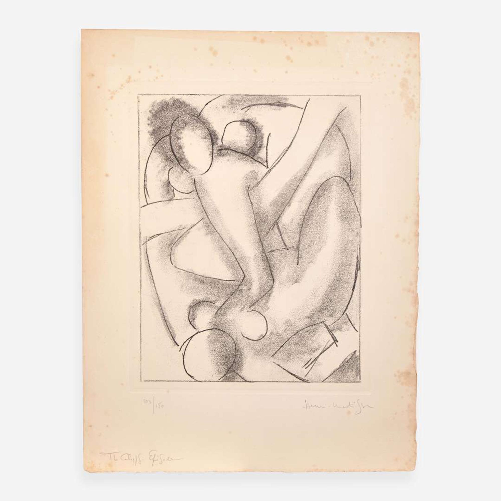 Henri Matisse (French, 1869-1954) Ulysses, Suite of 6 Etchings