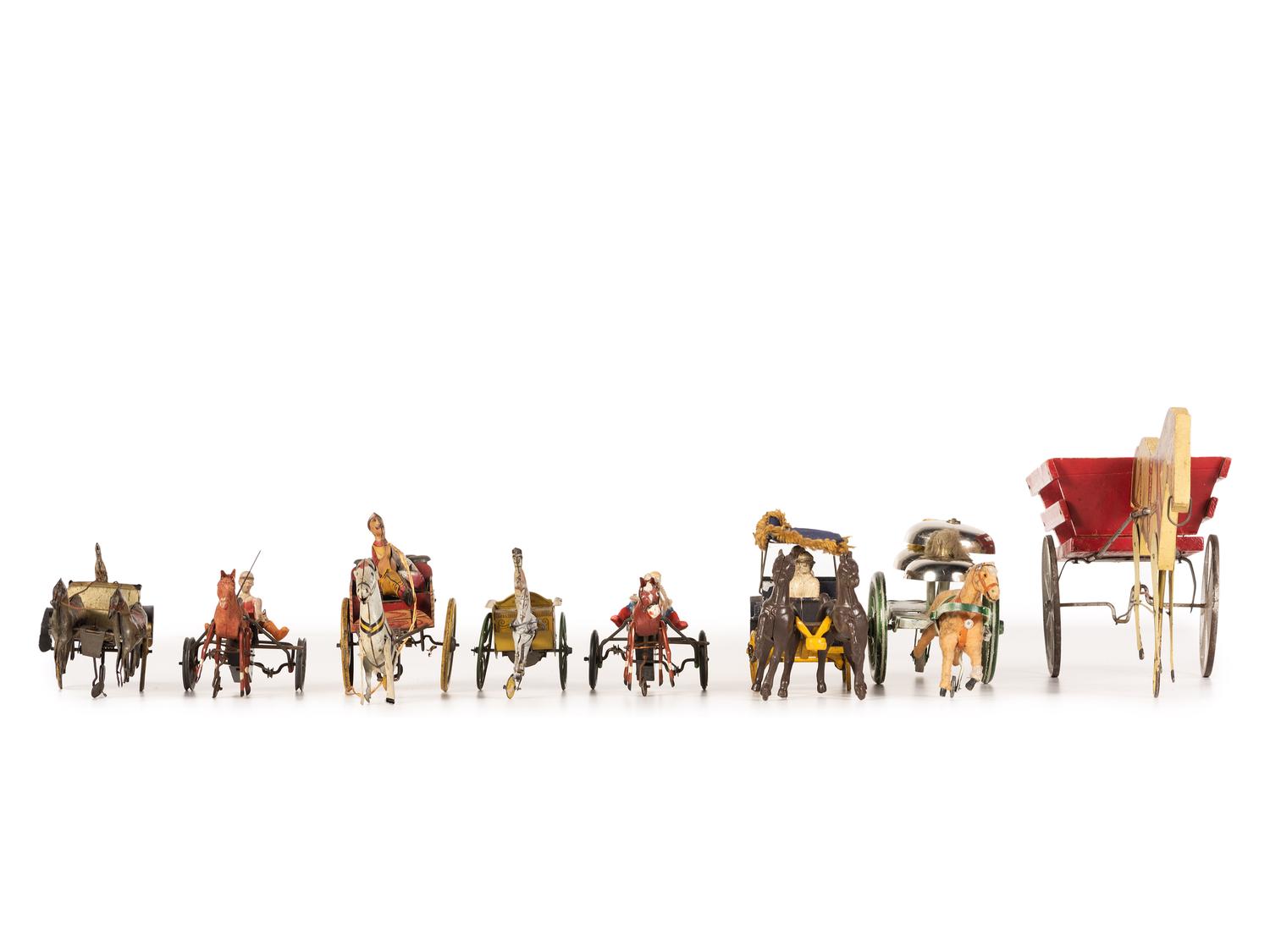 Eight Horse and Cart Toys