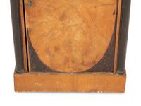 A Northern Italian Walnut and Ebonized Bedside Cabinet