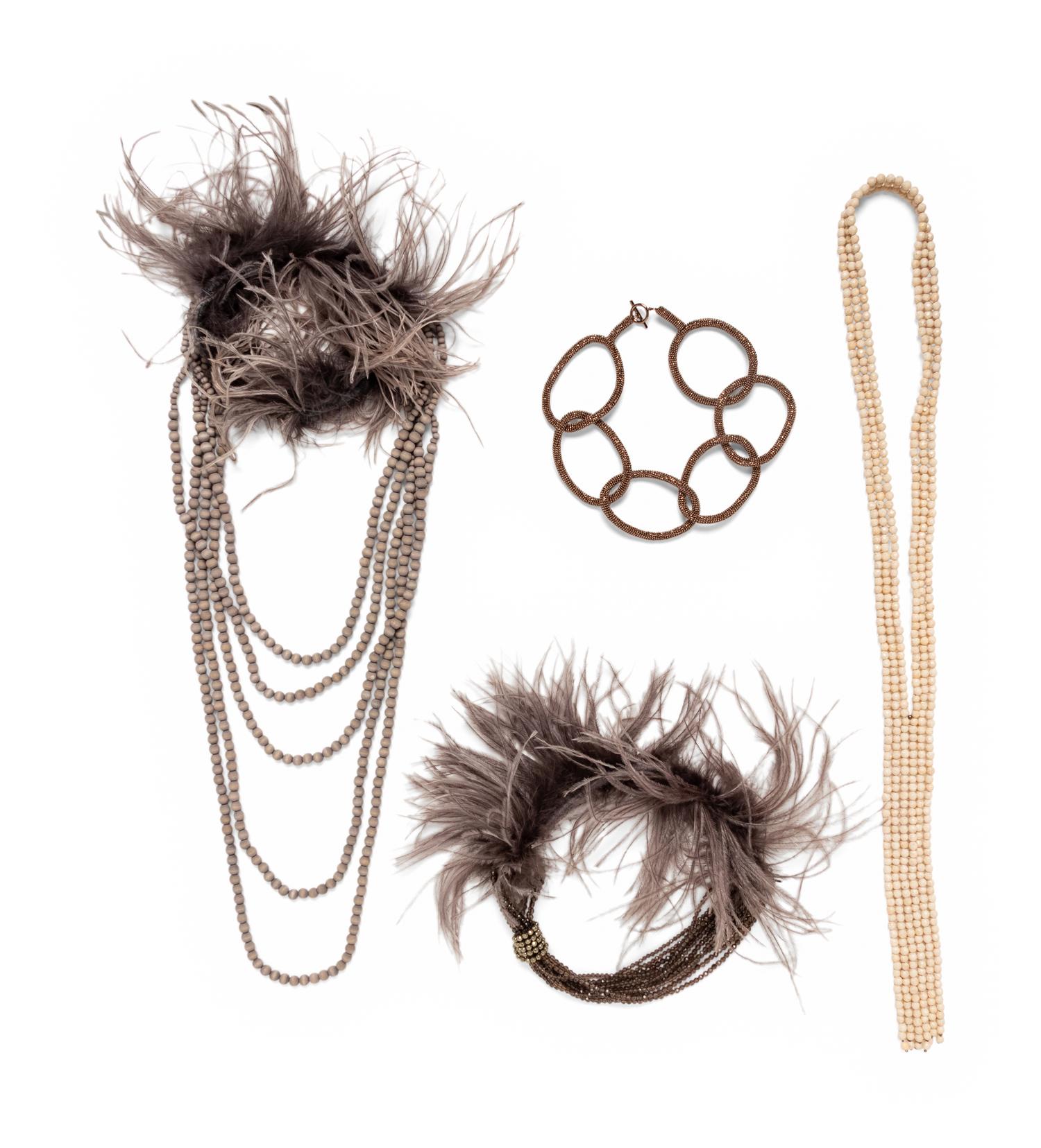 Brunello Cucinelli, Four Necklaces