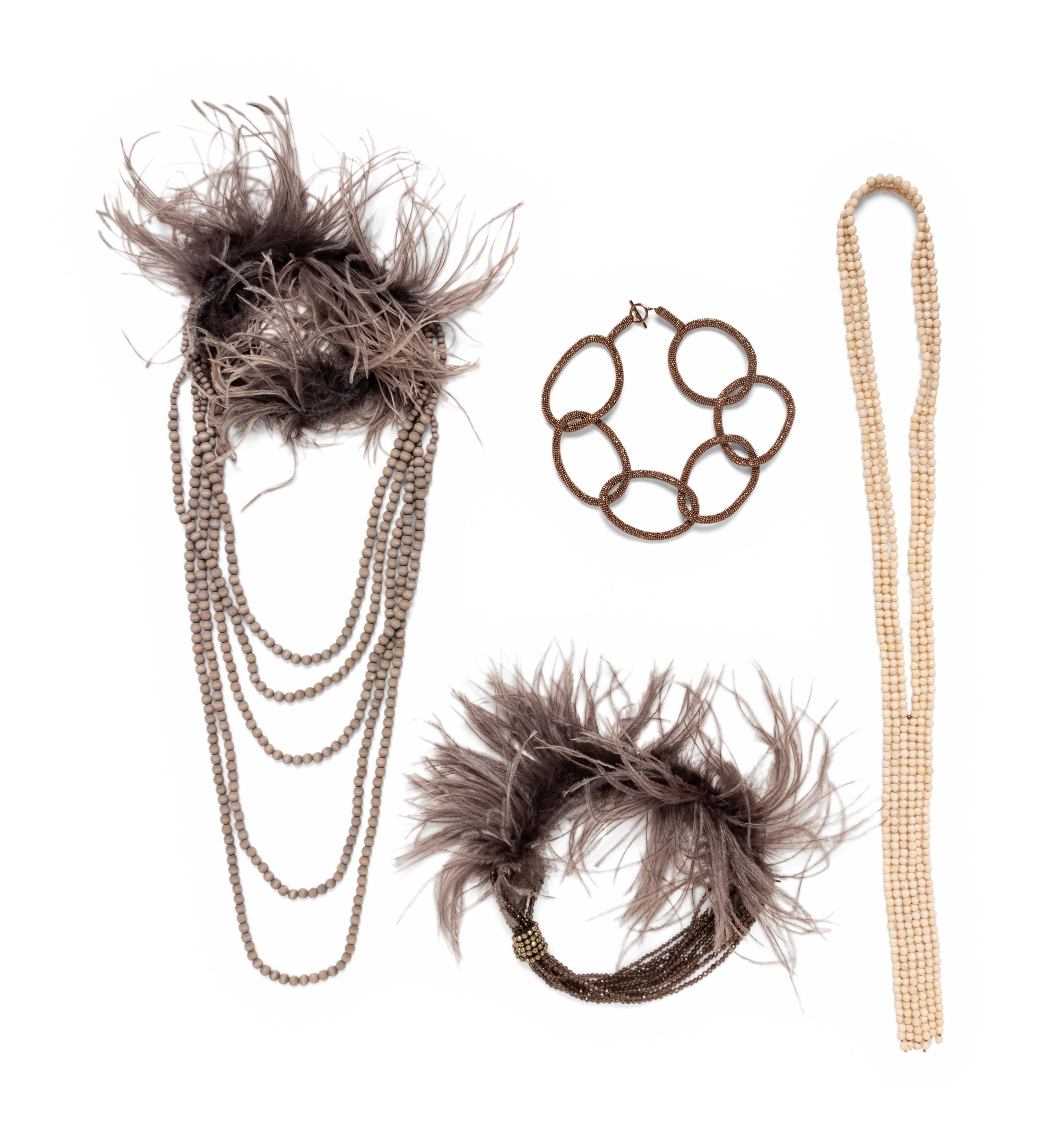 Brunello Cucinelli, Four Necklaces