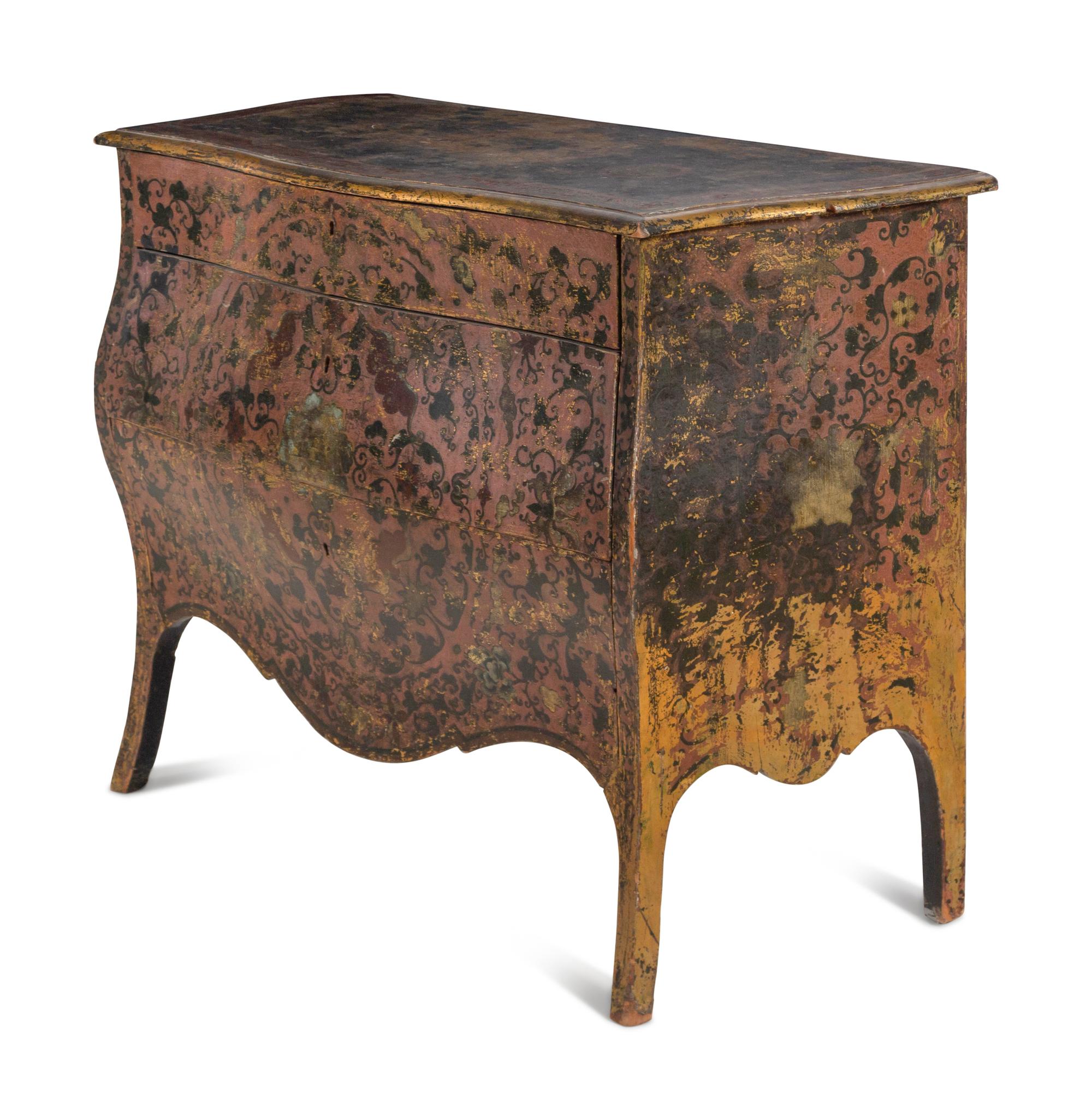 An Italian Painted Commode