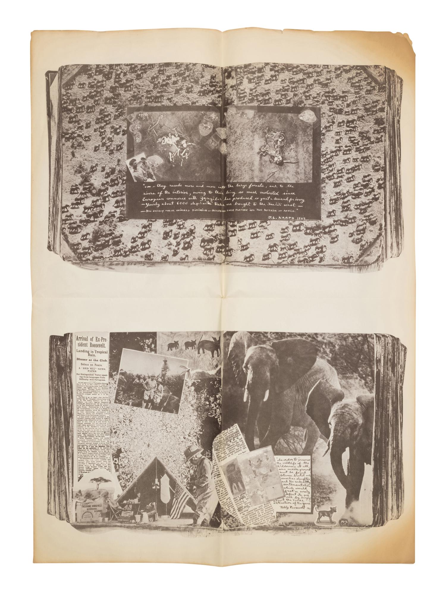 [ARTIST'S BOOK]. BEARD, Peter (1938-2020). Last Word from Paradise . [New York: International Center of Photography], 1977.