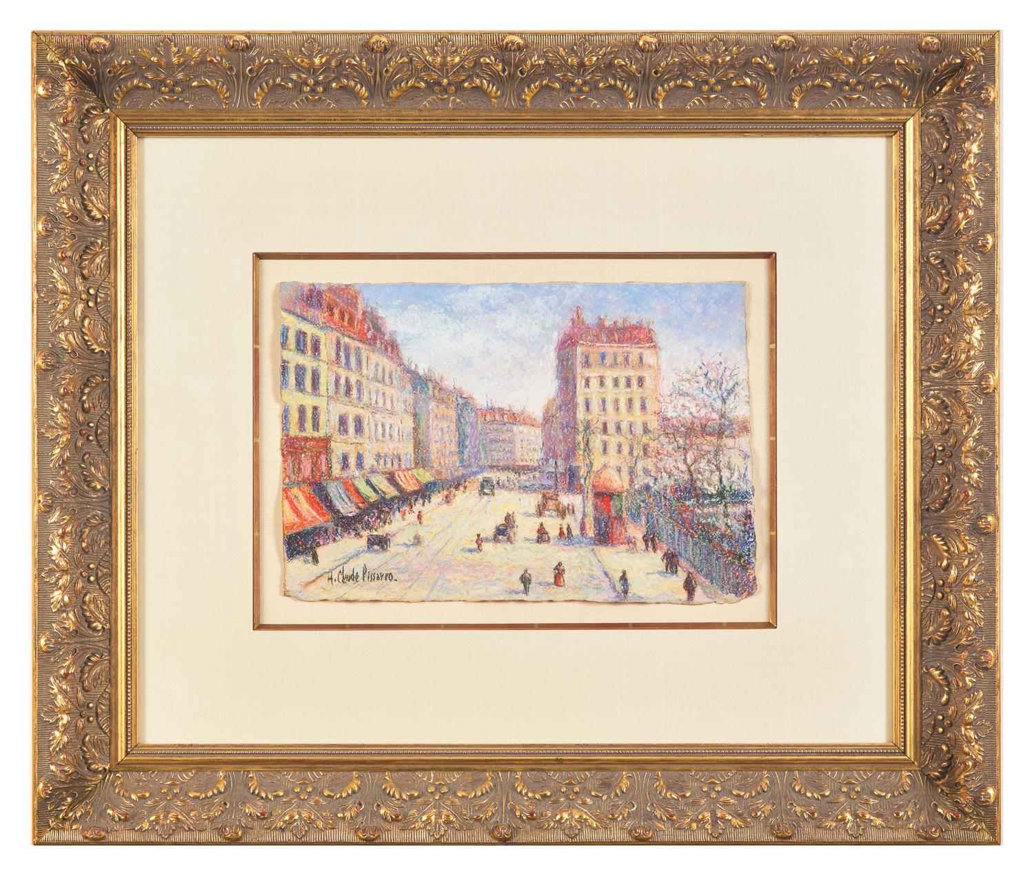 Paris Street Scene, Winter