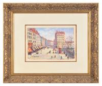 Paris Street Scene, Winter