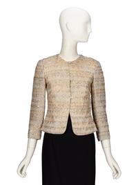 GIORGIO ARMANI, EMBELLISHED SILK JACKET