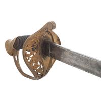 Import US Model 1850 Foot Officer's Sword in Ames Steel Scabbard