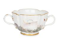 A Meissen "Swan" Teacup and Saucer — 19TH/20TH CENTURY