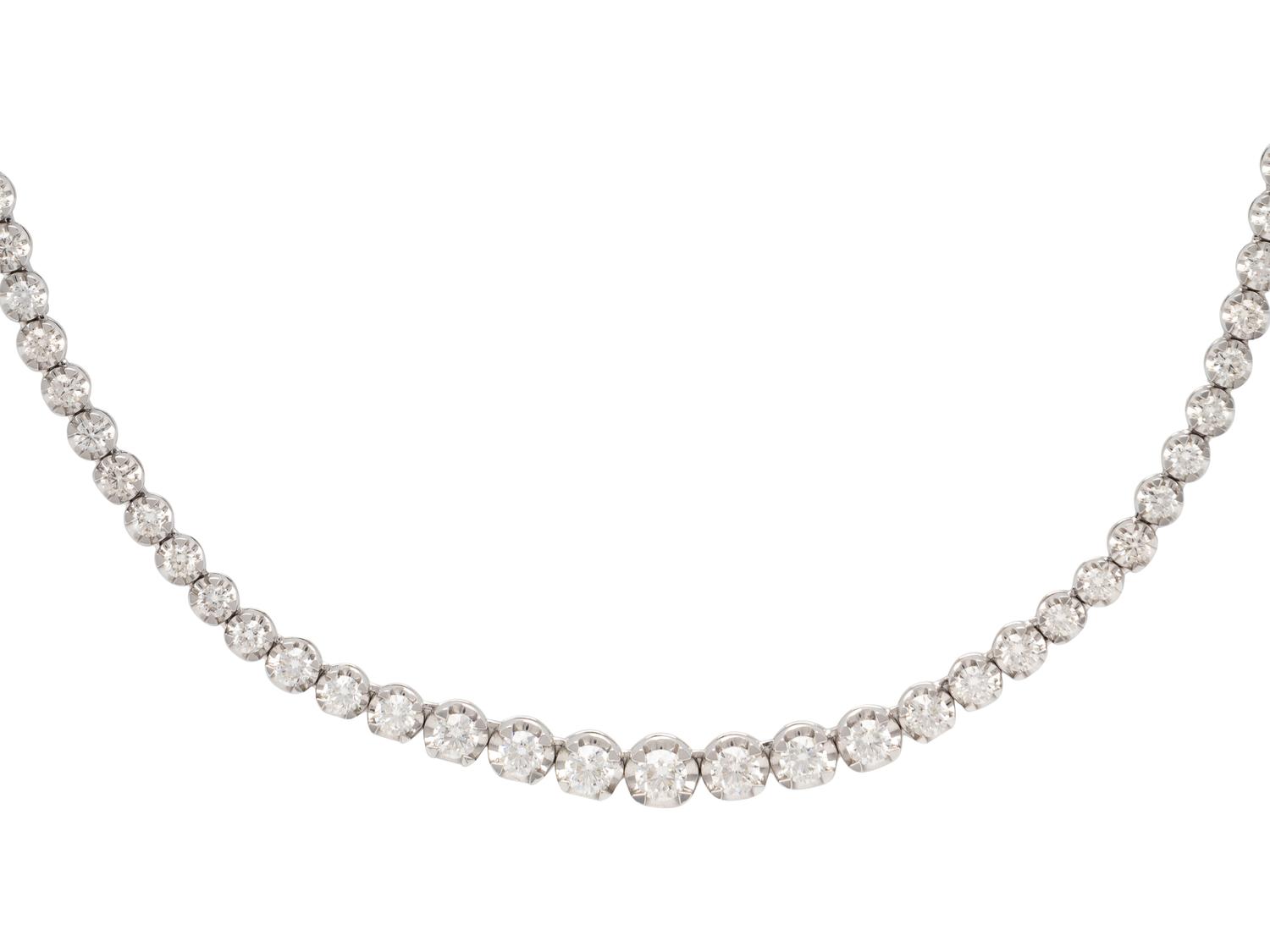 DIAMOND RIVIÈRE NECKLACE