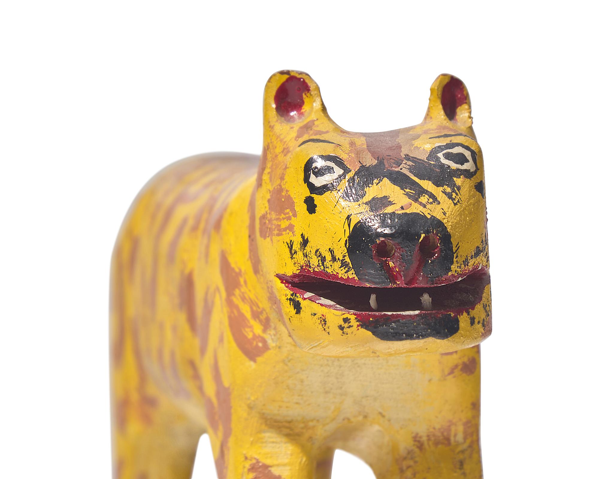 Miles Burkholder Carpenter (1889-1985), A Carved and Painted Figure of a Tiger