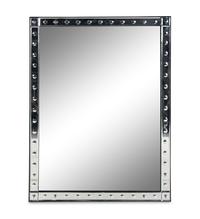 A Contemporary Etched Glass Mirror
