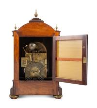 A Brass Inlaid Rosewood Bracket Clock