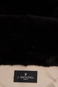 J. Mendel Mink Fur Vest with Detachable Sleeves