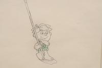 Green Giant Sprout TV Commercial Production Cel and Animation Drawing.