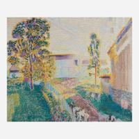 Henry Bainbridge McCarter (American, 1864–1942) Setting Sun on the Farm