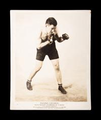 A Group of 22 Original Boxing Photographs Including Joe Louis and Jack Dempsey,