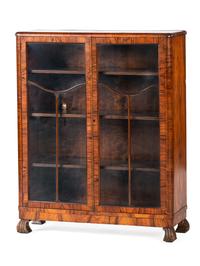 A Classical Figured Mahogany Bookcase
