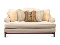 A Chippendale Style Camelback Sofa
