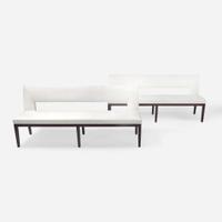 Christian Liaigre (French, 1943-2020) for Holly Hunt (American, active 1983 to present) Pair of "Velin" Banquettes, USA, 2003