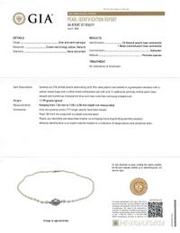 NATURAL PEARL AND DIAMOND NECKLACE