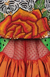 Geoffrey Beene Embroidered Dress with Bolero, c.1988