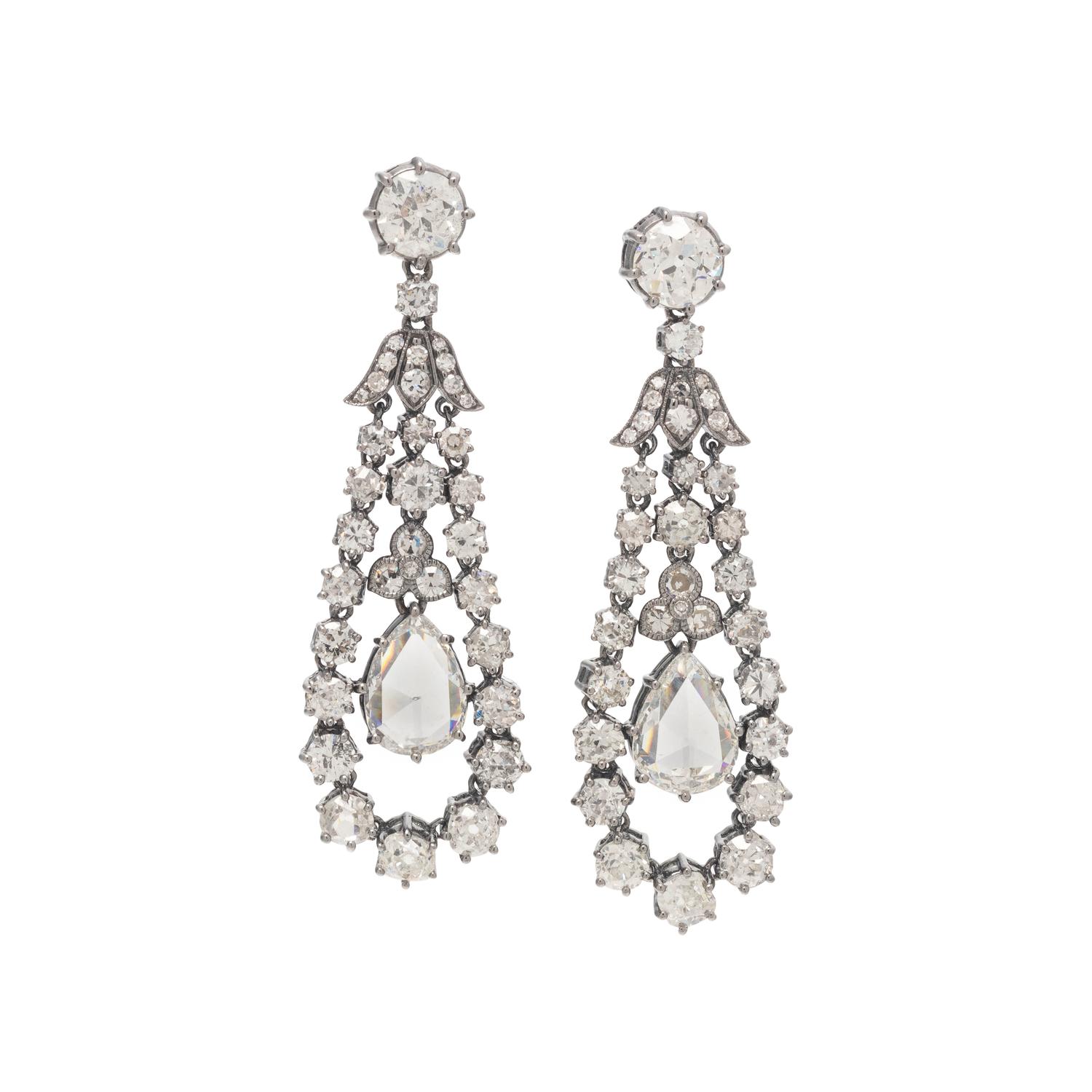 CONVERTIBLE DIAMOND EARRINGS