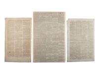 [NEWSPAPERS] -- [18TH CENTURY]. A group of 5 early American newspapers, 1793-1799.
