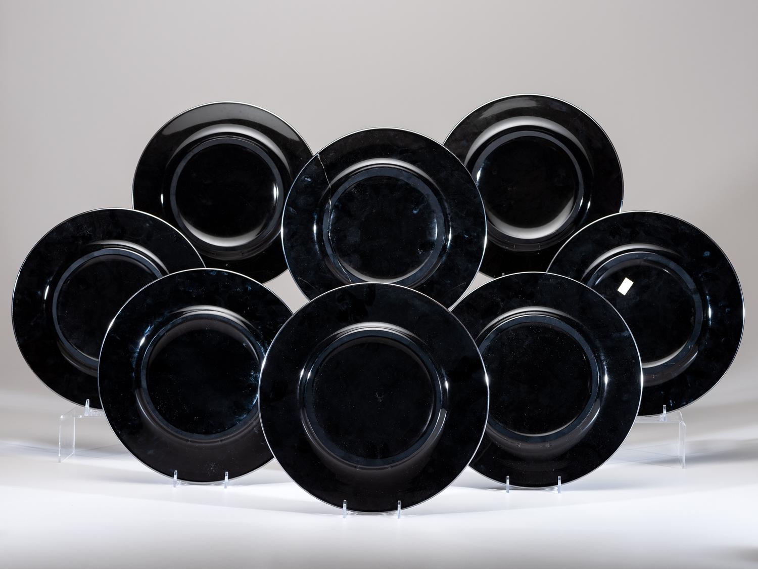Set of Eight Plates