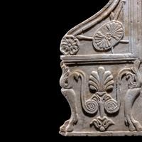 A Roman Marble Side Panel from a Throne