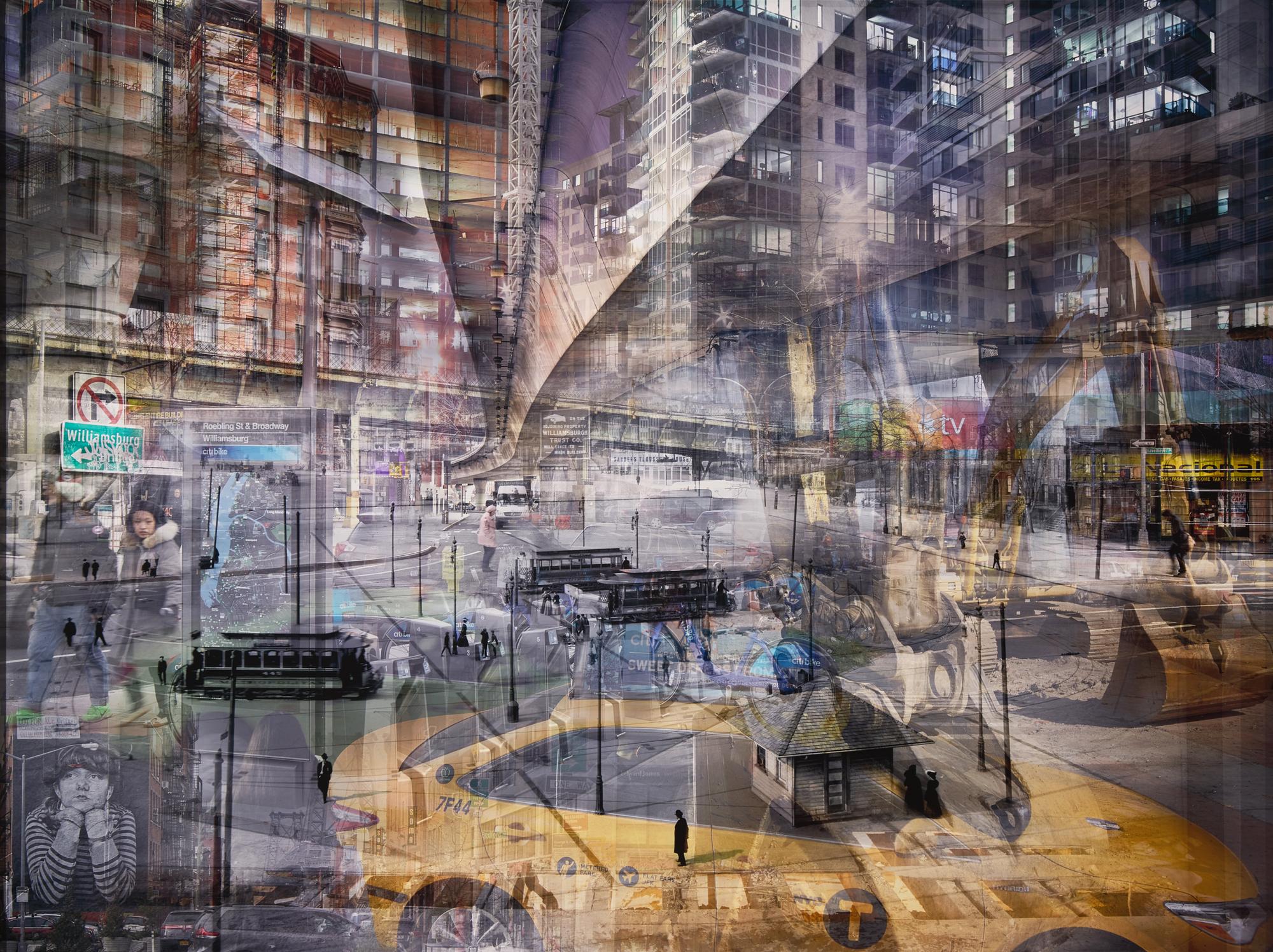 Blocks surrounding Williamsburg Plaza , 1906-2016