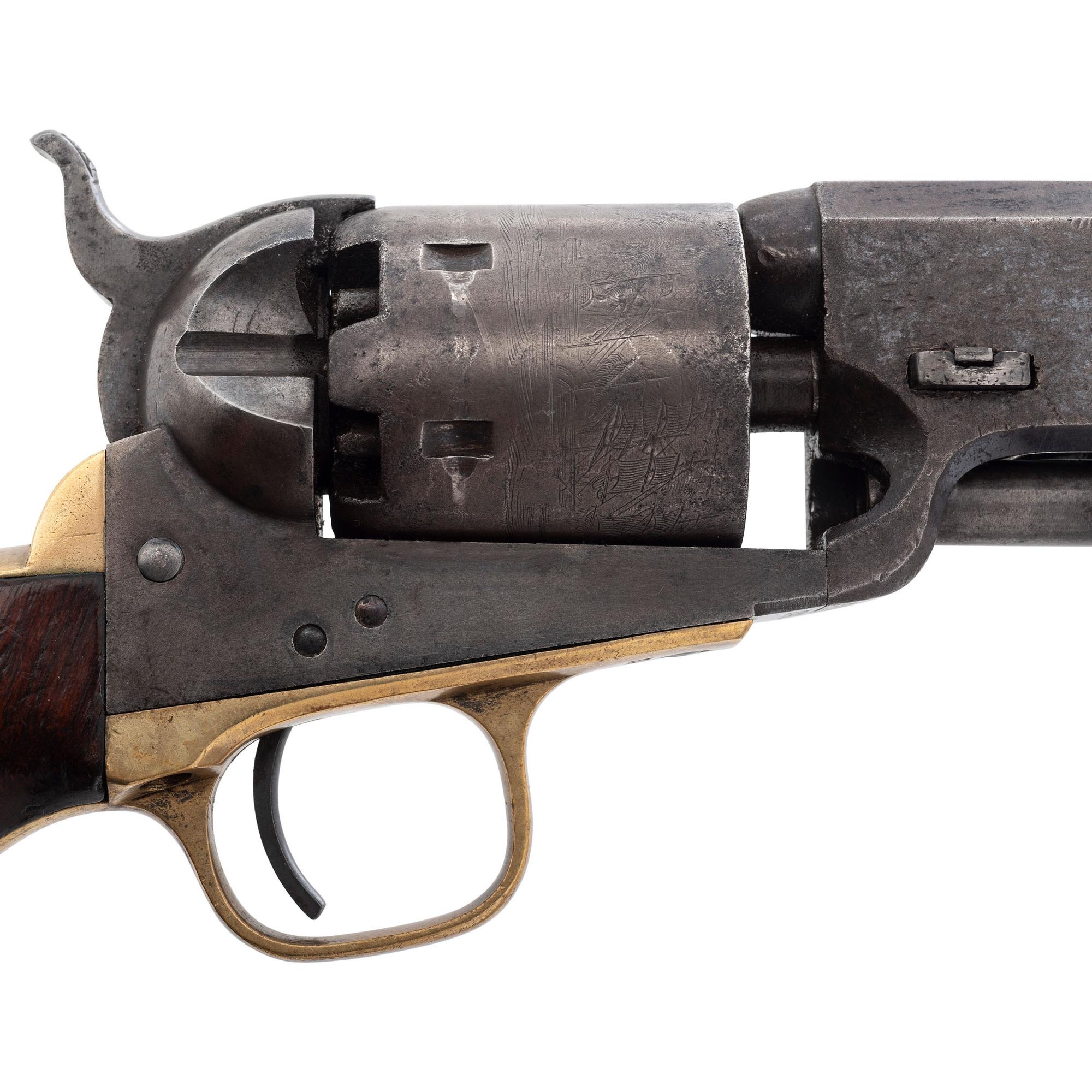 Post Civil War Colt Model 1851 Navy Revolver