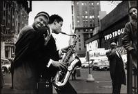 William Claxton (1927-2008) Times Square, NYC, 1960