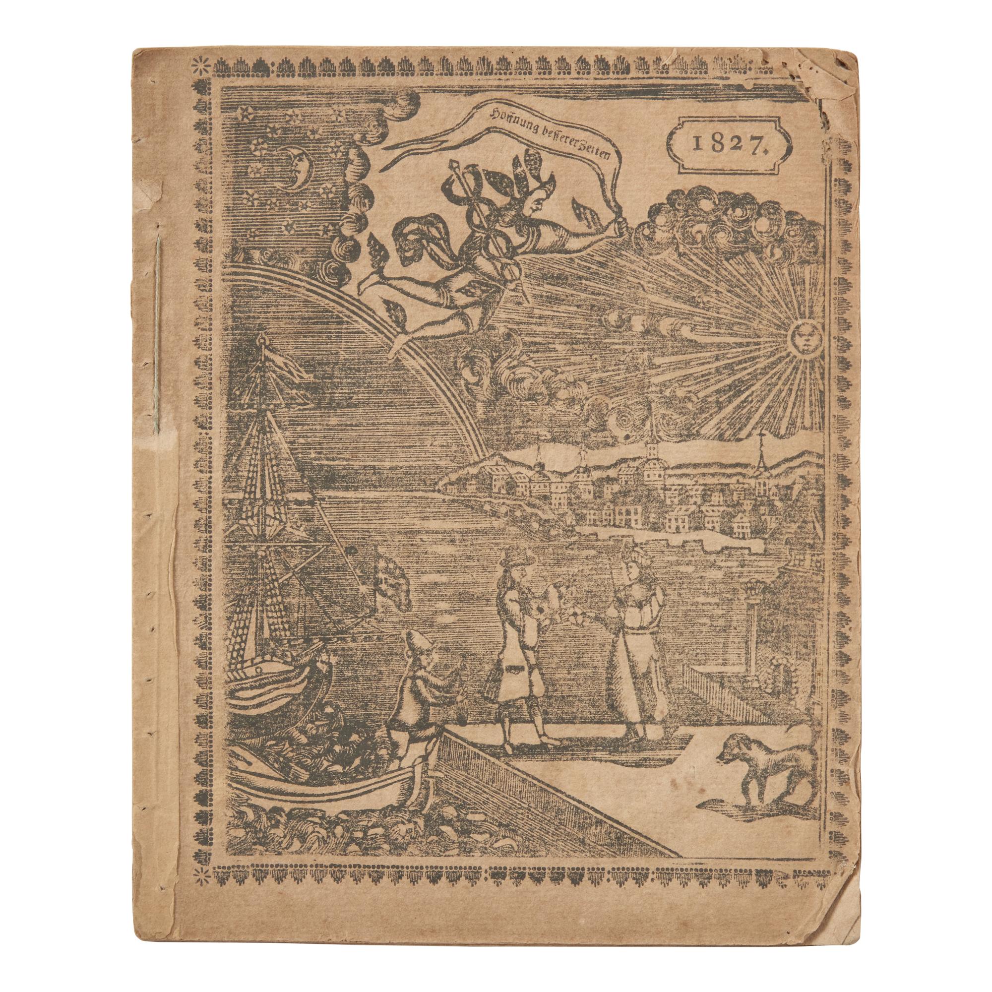 [Fraktur] A Pennsylvania German Fraktur Book-Plate