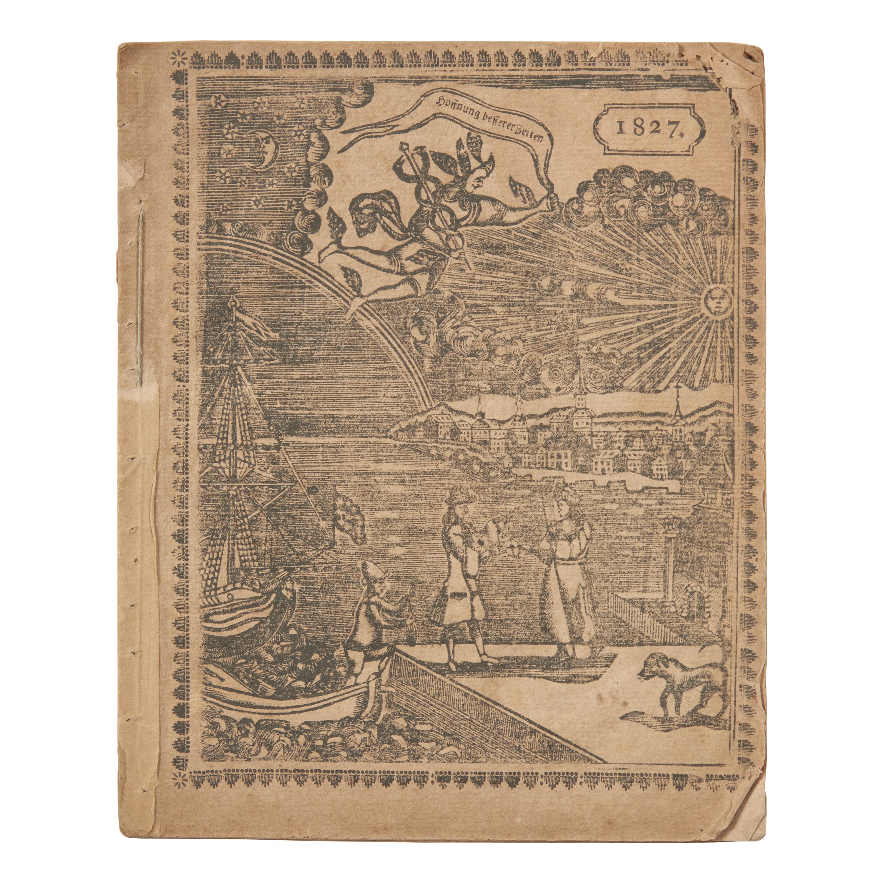 [Fraktur] A Pennsylvania German Fraktur Book-Plate
